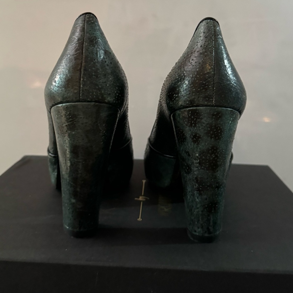Leather Kron By Kronkron Heels : brand new - Picture 2 of 3